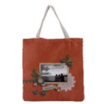 Grocery Tote Bag : Thankful Hearts
