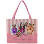 Tiny Tote Bag :Live Laugh Love - Mini Tote Bag