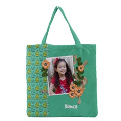 Grocery Tote Bag : Beautiful You