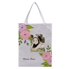 Classic Tote Bag: Ranunculus Flowers 2