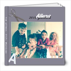 The Allens 2014 - 8x8 Photo Book (20 pages)