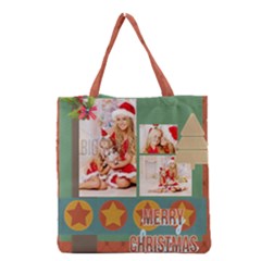 xmas - Grocery Tote Bag