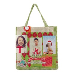 xmas - Grocery Tote Bag