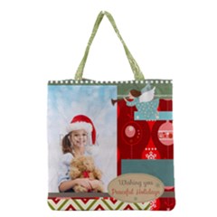 xmas - Grocery Tote Bag