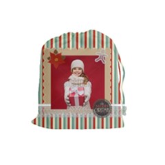 xmas - Drawstring Pouch (Large)