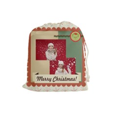 xmas - Drawstring Pouch (Large)