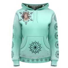 Snowflake  Womens Hoodie