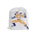 Splatter Heroes Wolverine Plain Drawstring Pouch (Large) View1