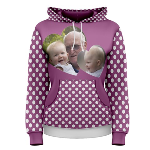 Women s Pullover Hoodie Front