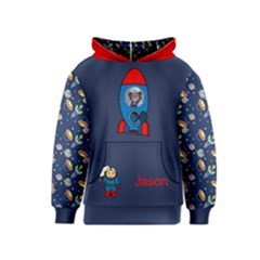 Space Man Kids Hoodie - Kids  Pullover Hoodie