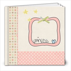 Baby Girl Scrapbook - 8x8 Photo Book (20 pages)