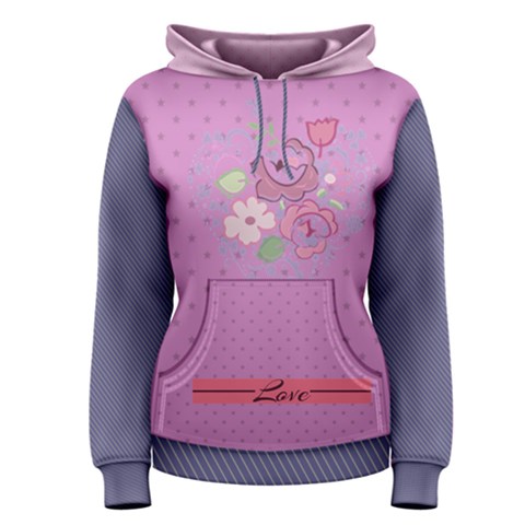 Women s Pullover Hoodie Front