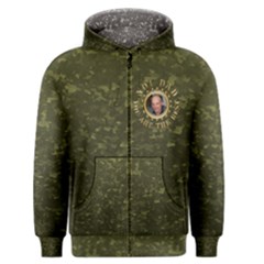 Camouflage Mens Zipper Hoodie