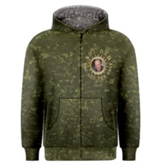 Camouflage Mens Zipper Hoodie - Men s Zipper Hoodie