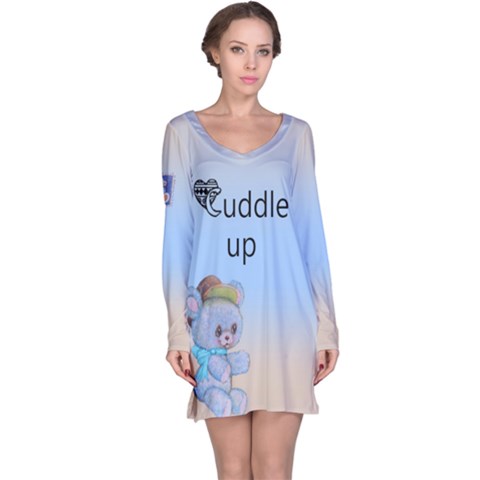 Long Sleeve Nightdress 