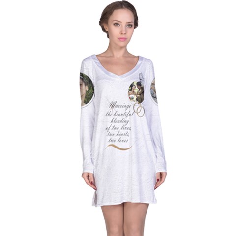 Long Sleeve Nightdress 