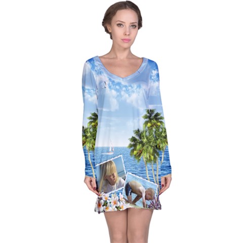 Long Sleeve Nightdress 