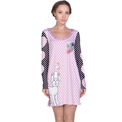 Long Sleeve Nightdress 