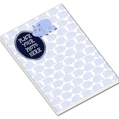 Hippo Blue Large - Large Memo Pads