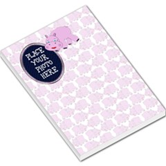 Hippo Pink Large - Large Memo Pads