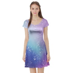 Star Child - Short Sleeve Skater Dress