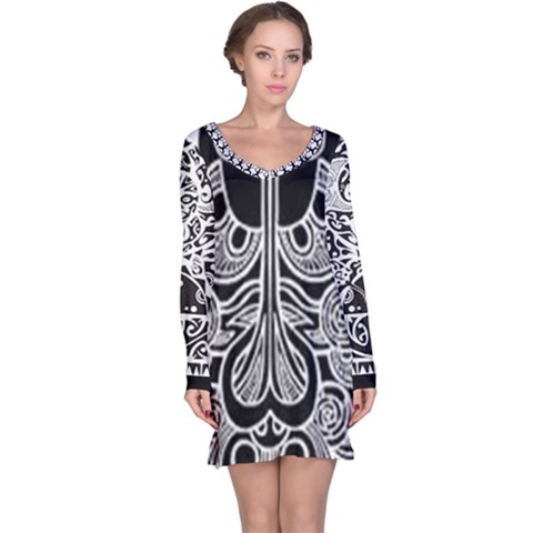 Long Sleeve Nightdress 