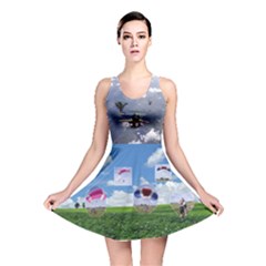 skydive - Reversible Skater Dress