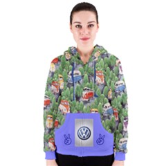 VW Zip Hoodie - Women s Zipper Hoodie
