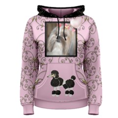 Poodle Womens Pullover Hoodie - Women s Pullover Hoodie