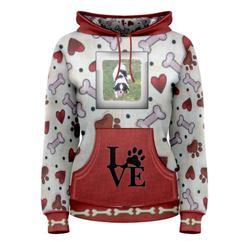 Women s Pullover Hoodie Front