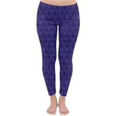 Haunted Mansion Fleece Leggings - Classic Winter Leggings