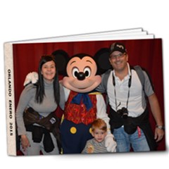 ORLANDO ENERO 2015 - 9x7 Deluxe Photo Book (20 pages)