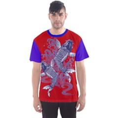 fish - Men s Sport Mesh Tee