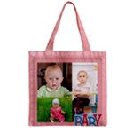 baby - Zipper Grocery Tote Bag