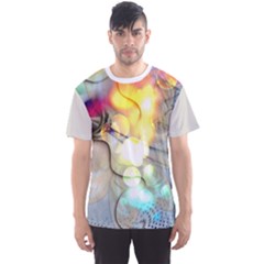 Silver by (Gr S) (Small - Men s Sport Mesh T-Shirt