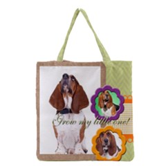 pet dog - Grocery Tote Bag