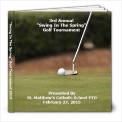 SMCS 2015 Golf Tourney - 8x8 Photo Book (20 pages)