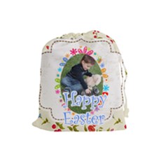 easter - Drawstring Pouch (Large)