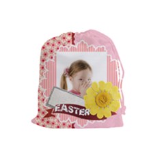 easter - Drawstring Pouch (Large)