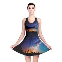 gal woods - Reversible Skater Dress