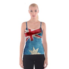 Australian flag strap top - Spaghetti Strap Top