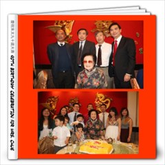 Mrs Chue 90th Birthday - 12x12 Photo Book (20 pages)