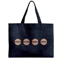 Zipper Mini Tote Bag 