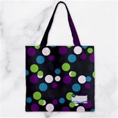 Zipper Grocery Tote Bag 