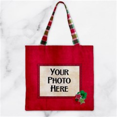 Zipper Grocery Tote Bag 