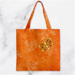 Zipper Grocery Tote Bag 
