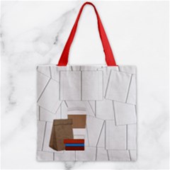 Zipper Grocery Tote Bag 