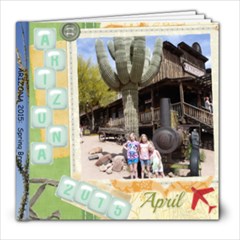 arizona 2015 - 8x8 Photo Book (20 pages)