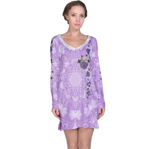 Long Sleeve Nightdress 