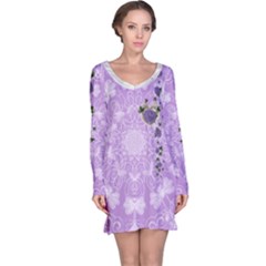 morn_dew_nightdress_xlge - Long Sleeve Nightdress